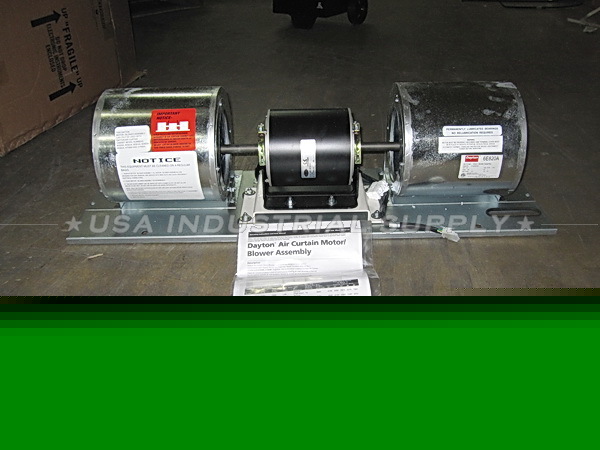 New dayton 3800 fpm air curtain blower assembly