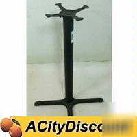 Restaurant furniture bar height metal table base used