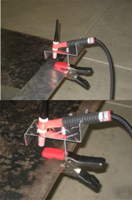 Tig welding torch holder,support, material spring clamp