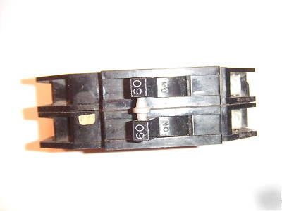 Zinsco 60 amp 240 volt circuit breaker type qc