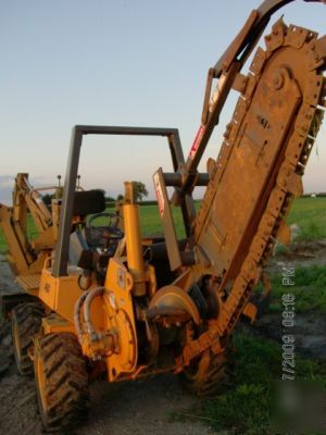 2003 case 460 trencher backhoe