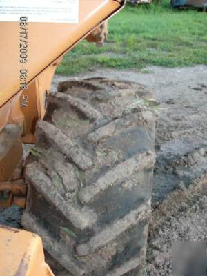 2003 case 460 trencher backhoe