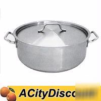 30 qt stainless heavy duty brazier 1.2MM thick update