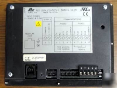 Red lion CL05 paradigm operator interface