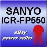Sanyo icr-FP550 digital voice recordr 1GBFLASH mem 1GB