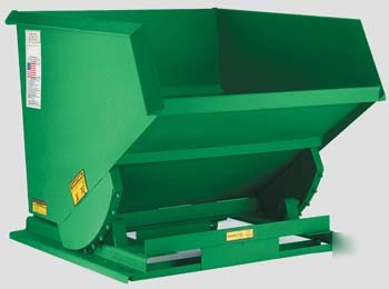 Self-dumping hopper, 4K lb., 2 cu. yard