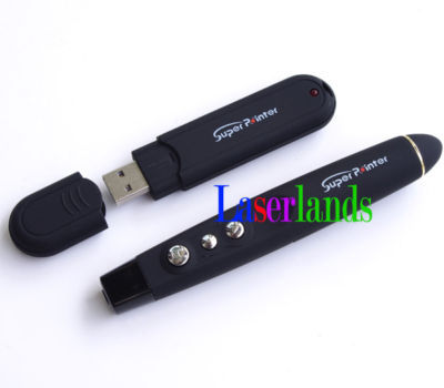 Wireless 2G laser pointer presenter pen powerpoint ppt