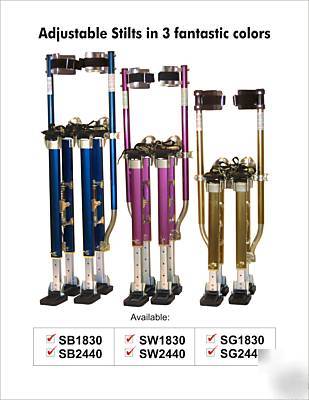Two pairs concord-stilt aluminum special 