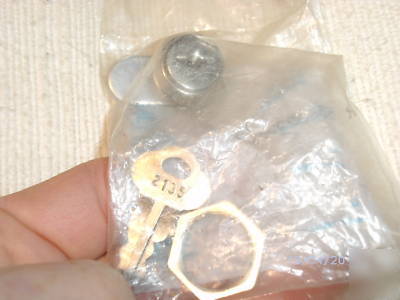 New brand motorola 2135 lock & key very rare to find