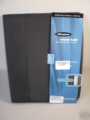 New wilson jones portfolio sorter in black- 