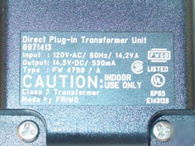 Sartorious ac power adapter for various balances scales
