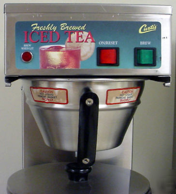 Wilbur curtis tct 3 gallon iced tea brewer w/dispenser