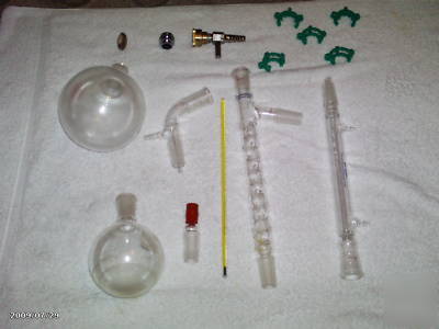 Full vacuum distillation set