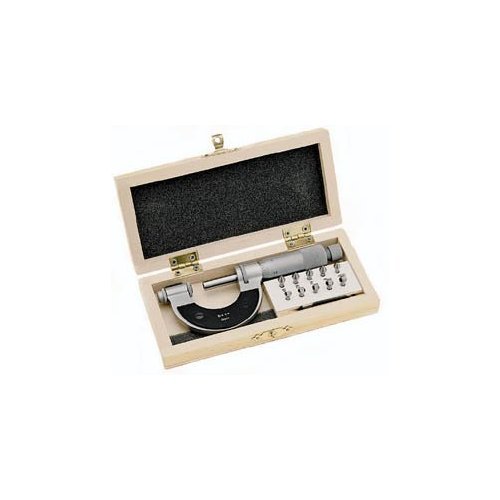 New 0-25MM vis screw thread micrometer * *