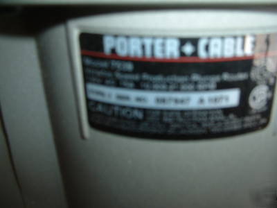 Porter-cable 7539 ,3-1/4 hp 5-speedmatic plunge router 