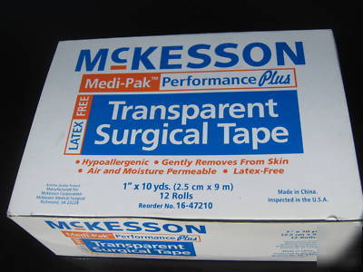 300 box mckesson paper surgical tape 1