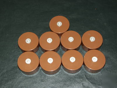 9 - tdk 40KV 2000PF hv doorknob capacitors tesla marx 