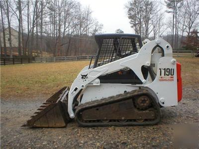 Bobcat T190, 1860 hrs, compact track loader