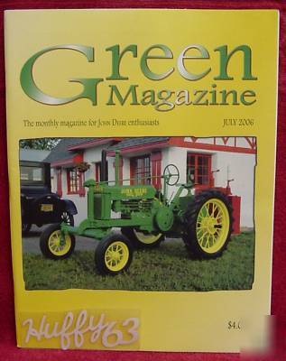 Green magazine john deere featured 40 crawler tractor