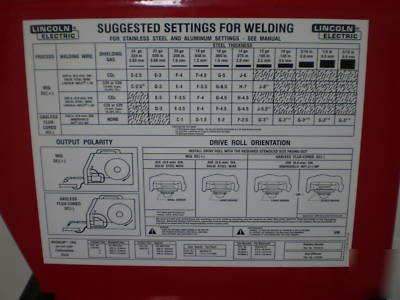 Lincoln welder # sp-135 plus ~ little used mig 