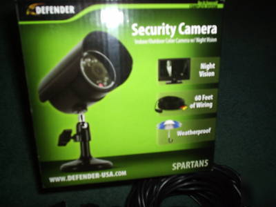 New defender SPARTAN5 security color camera indoor/out