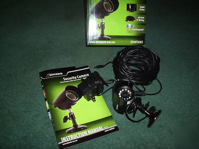 New defender SPARTAN5 security color camera indoor/out