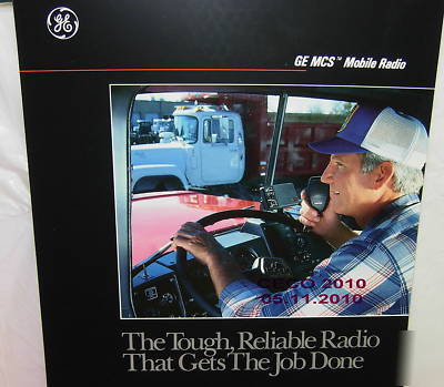 New ge business band radio brochures (15 in condition)