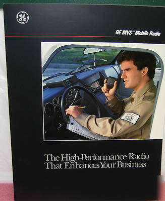 New ge business band radio brochures (15 in condition)