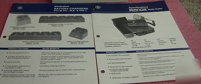 New ge business band radio brochures (15 in condition)