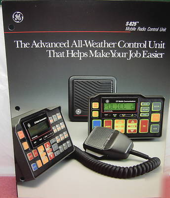 New ge business band radio brochures (15 in condition)