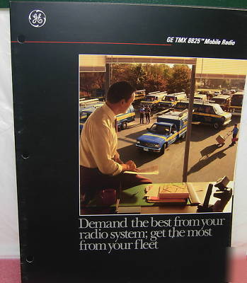 New ge business band radio brochures (15 in condition)