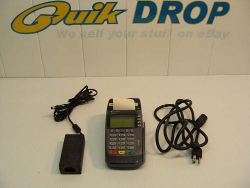 Verifone omni 3750 credit & debit card terminal