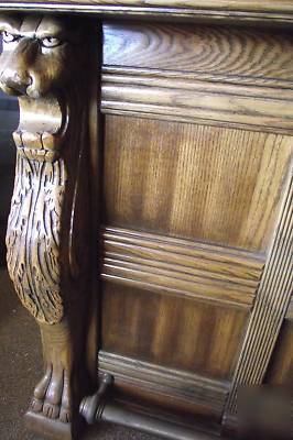  carved oak bar that you've always wanted