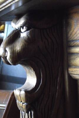  carved oak bar that you've always wanted