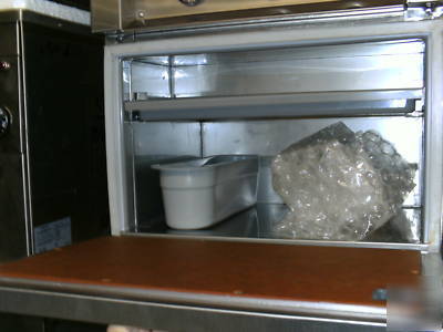 ** shelley nsf mod#BR1 pizza oven refrigerator combo **