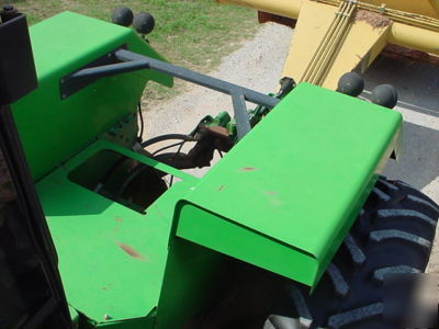 John deere 8760 tractor and ashland scraper