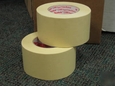 3M 2380 3IN x 36YD masking -great painters tape 2 rolls