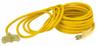 100 ft. 10 gauge triple tap extension cord