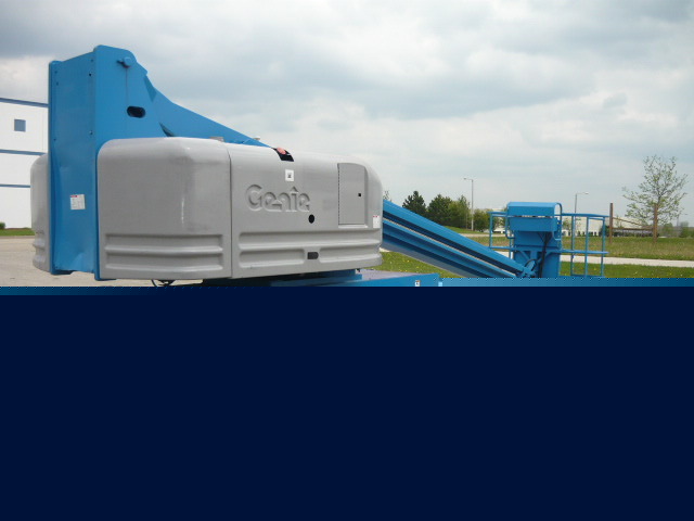 Genie s-60 boomlift man lift aerial platform refurbishe