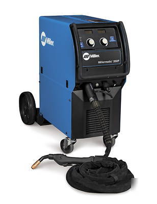 Millermatic 350P mig welder w/25' xr-aluma-pro gun