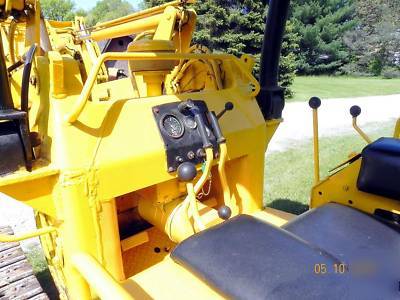 John deere 350 b crawler loader backhoe