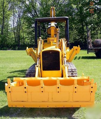 John deere 350 b crawler loader backhoe