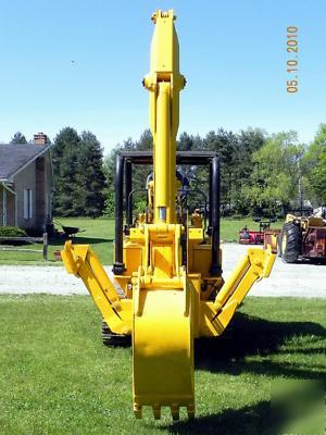 John deere 350 b crawler loader backhoe