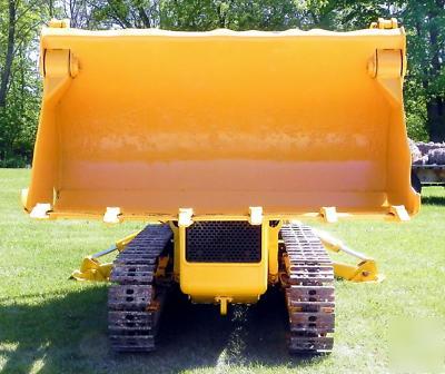 John deere 350 b crawler loader backhoe