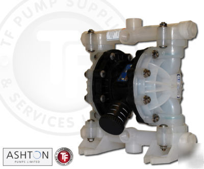 New Â½â€ ashton air diaphragm pump (polyprop./santoprene)