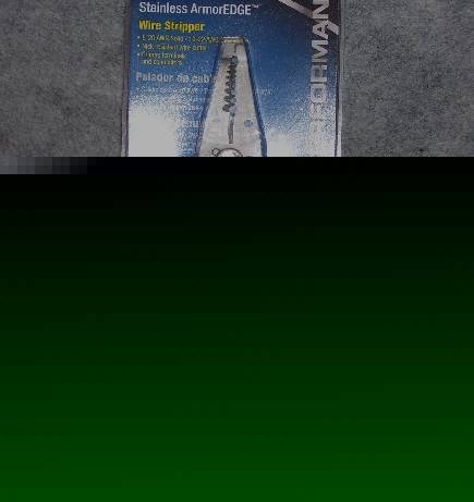 New stainless armoredge wire stripper cutter threader * *