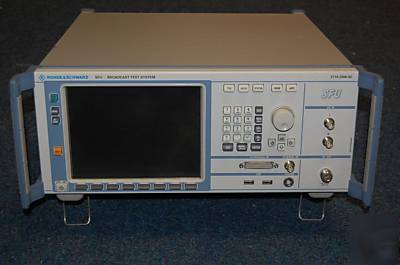 Rohde & schwarz sfu broadcast test system