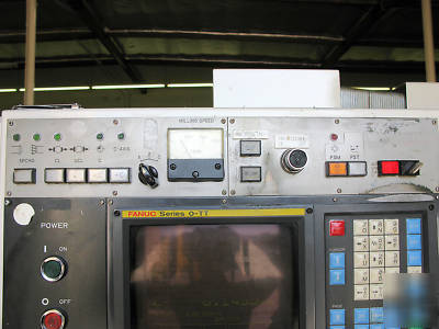 1990 mori seiki zl-15 smc cnc lathe w/ fanuc ott video