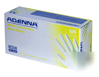 Adenna npf blue nitrile exam gloves large 1000CT