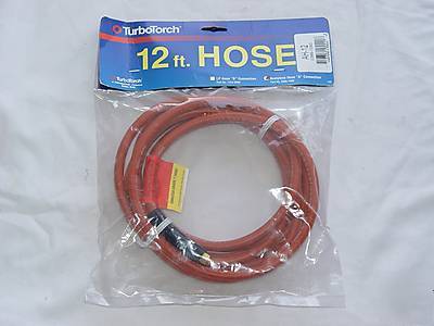 Turbotorch 12 feet hose for acetylene connect ah-12